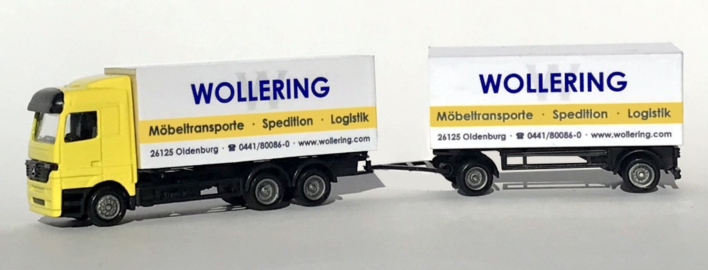 Möbelwagenmodelle, Möbelwagenmodell, Möbelspedition Wollering, Möbeltransport Oldenburg, Möbellastzug, Wollering
